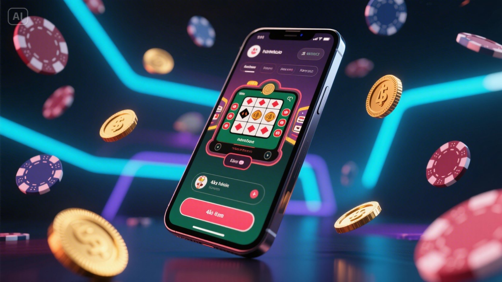 Casino Bet On Poker desktop and mobile interfaces